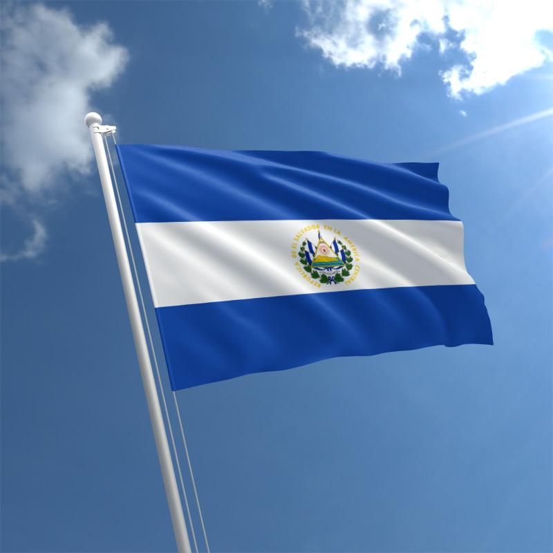 Bandera de El Salvador